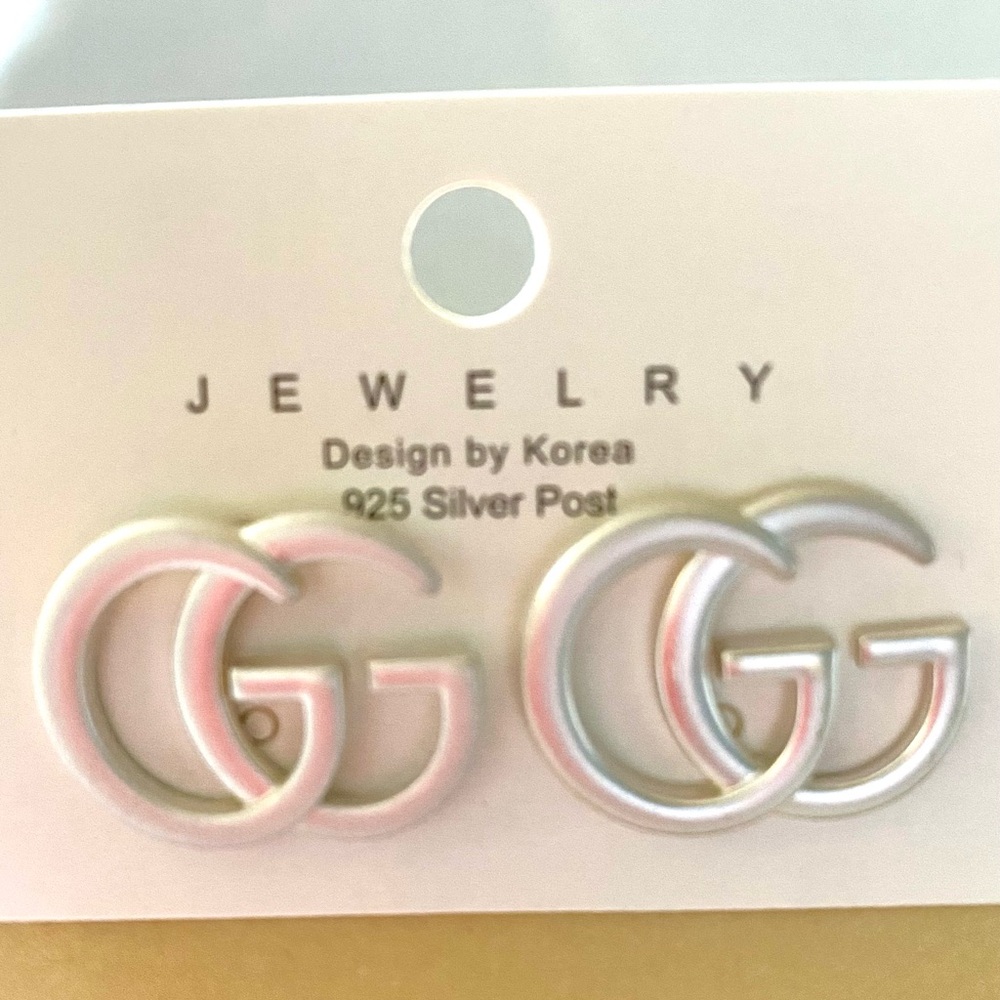 New Designer inspired silver earrings